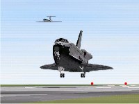 Shuttle touchdown