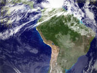 South America with new textures.